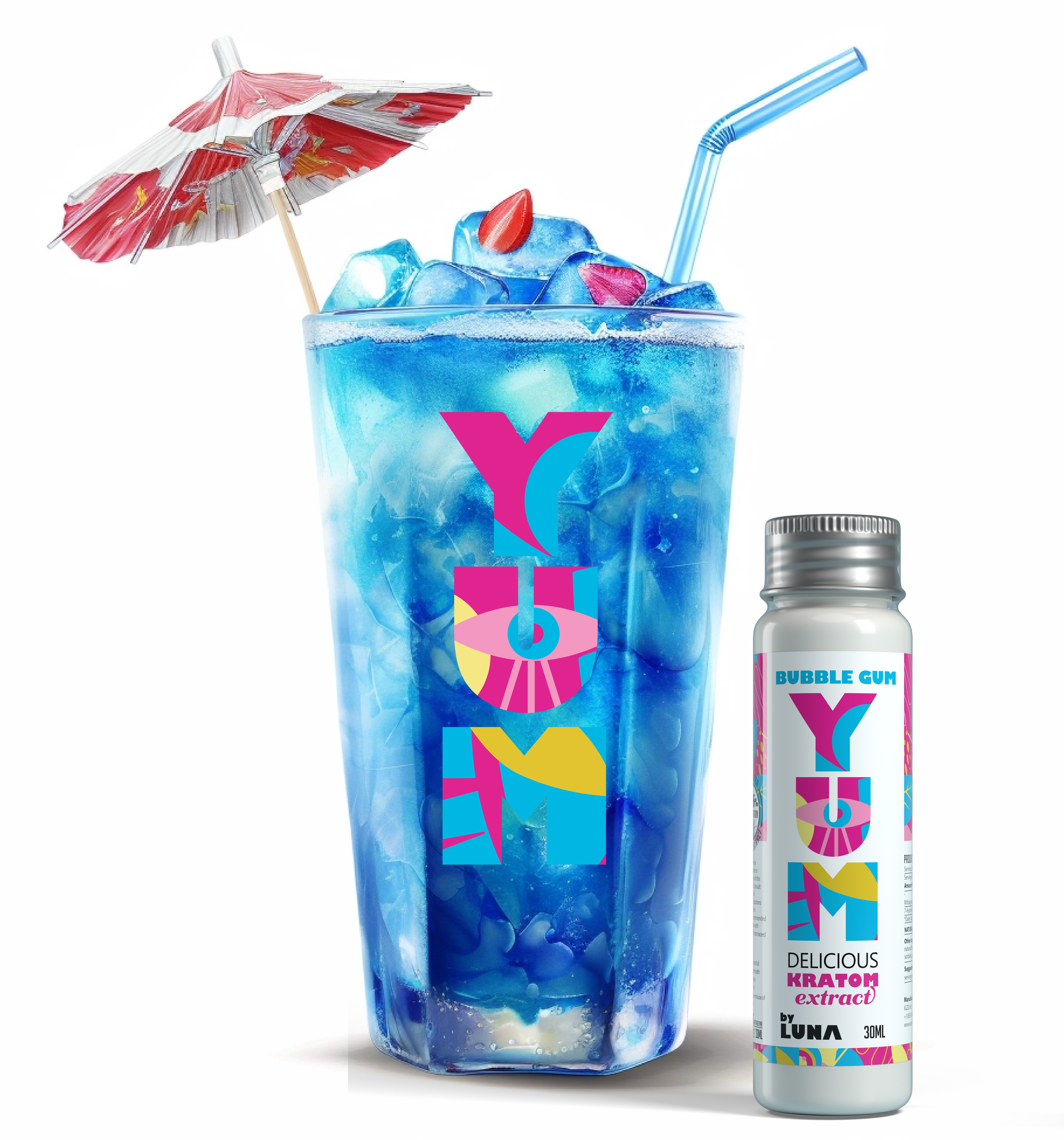 Bubblegum YUM Delight Drink Recipe