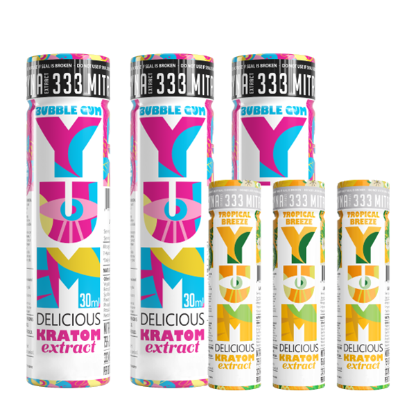 333 - Bubble Gum + Tropical Breeze YUM Holiday Bundle (6 Units)